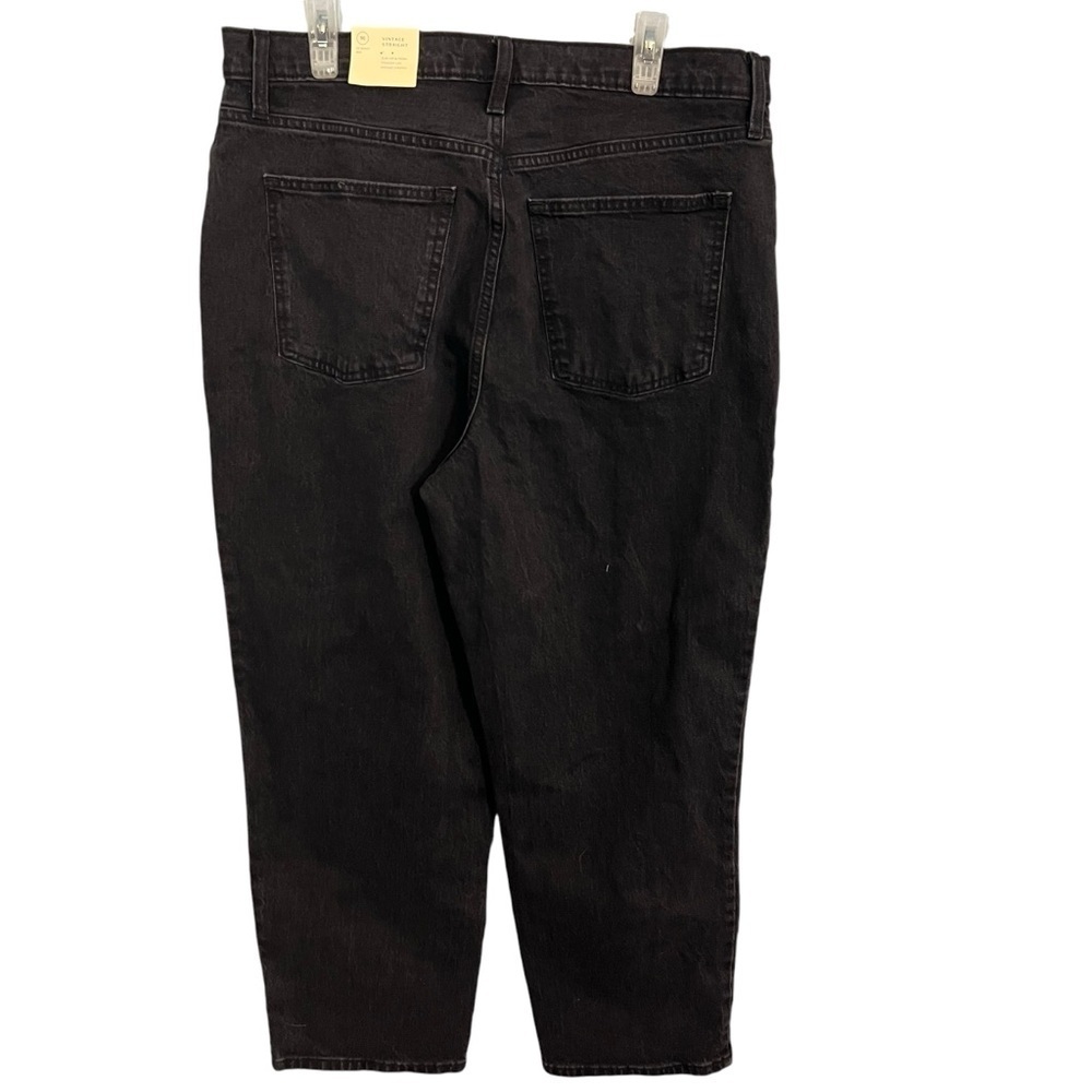 3/$30 ☀️ Universal Threads Vintage Straight Jeans Black - Picture 3 of 6